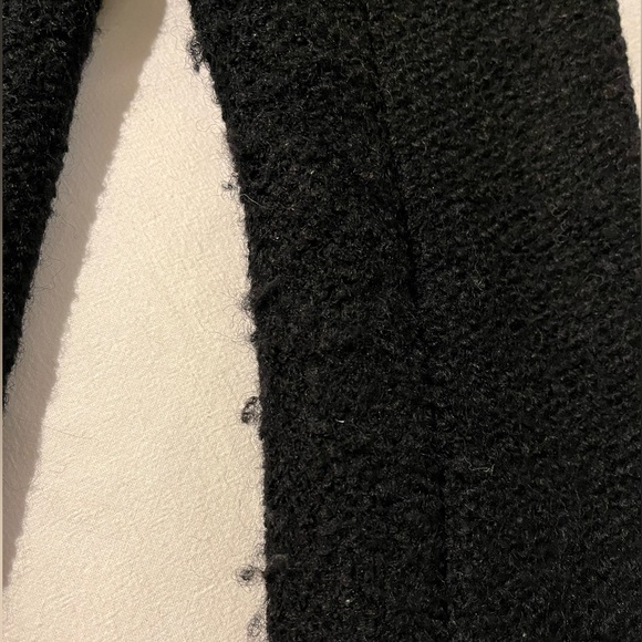 Wool and Faux Leather Jacket - Picture 3 of 4